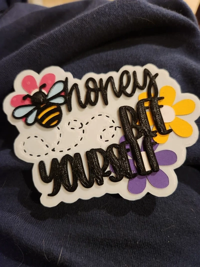 honey bee yourself - 3d by amazinpistolpete on thangs 3d print model - Mito3D