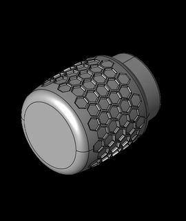 honeycomb asm 3d model cadd explorer thangs 3d print model - Mito3D