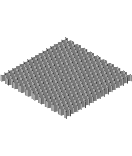 honeycomb latticestl 3D print model - Mito3D