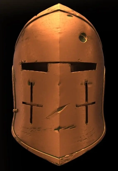 honor warden helm - knight 3d by villainous prop shop on thangs 3d print model - Mito3D
