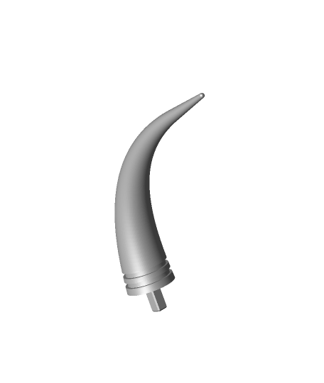 horn tipstl 3d model raulc thangs 3D print model - Mito3D