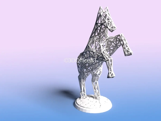 caballo 3d by 3dofficeat on gracias 3d print model - Mito3D