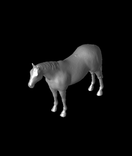Pferd Boggart Tiere 3d print model - Mito3D