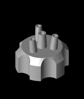 hosesprayer12 w holesstl añadir 3d print model - Mito3D