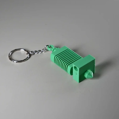 hotend keychain - 3d by printbunny on thangs printing hot keyring print 3dprintbunny 3d print model - Mito3D