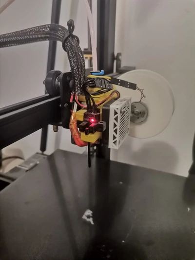 hotend support z probe cr-10 smart - 3d by adelin-95 on thangs 3d print model - Mito3D