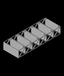 hotwheels rack skygolem 3d print model - Mito3D