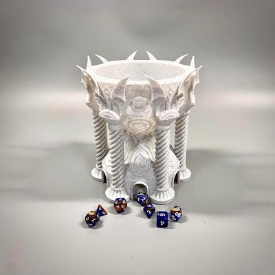 hourglass dice tower - 3d by cbobo2uco on thangs 3d print model - Mito3D