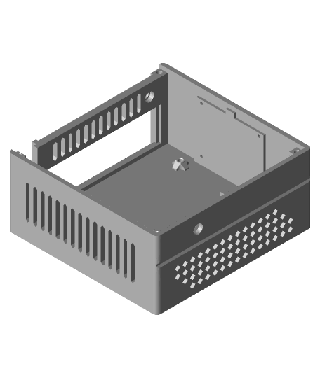 htpc pfsense mini itx Cas gaine suppor 3d modèle 3D print model - Mito3D