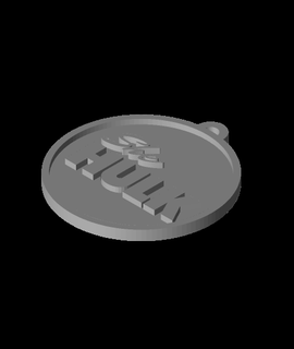 hulk keychain frikarte Devices 3d print model - Mito3D