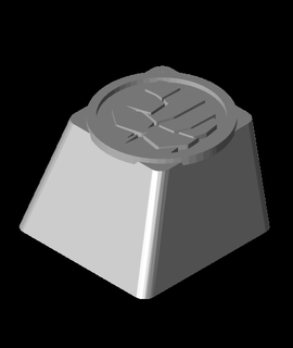 ponton fracasser keycap 3d modèle javedshaik 3d print model - Mito3D