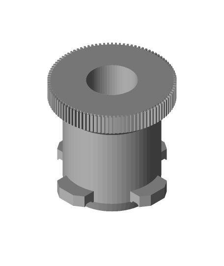 humidifier water tank cap loosening tool 3d model thangs 3D print model - Mito3D