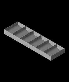 huot style endmill organizer trays 3d model thangs 3d print model - Mito3D