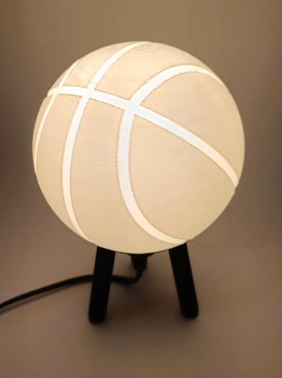 hybrid hängend schreibtisch basketball lampe 3d by ri0m0 on danke lithophan 3d print model - Mito3D