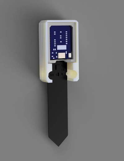 hydroguardian - a diy wifi soilsensor home assistant 3d by makers mashup on thangs moisture sensor esphome soil capacitive 3d print model - Mito3D