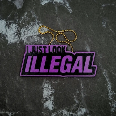 i illegal charm - 3d by jcreatenz on thangs 3d print model - Mito3D