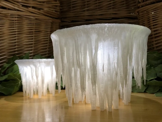 buz çanak büyük 3d by davemakesstuff teşekkürler noel dekorasyon ev dekor kış mutfak gereçleri sofra savaşları vazo tepsi servis saçağı kar 3d print model - Mito3D