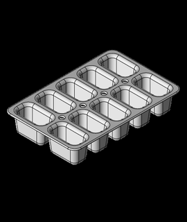 ice cube traysldprt 3d model cforcad thangs 3d print model - Mito3D