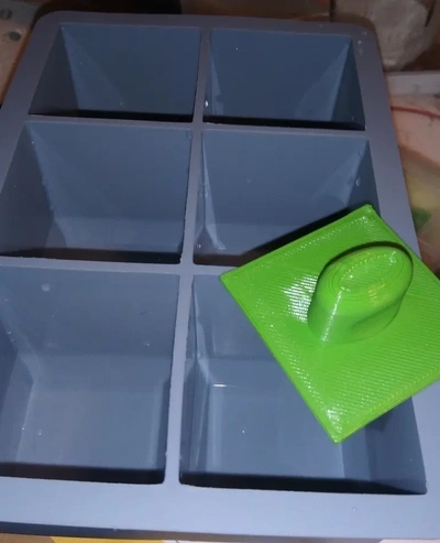 ice cube tray food meal prep compactor - 3d by timid possum on thangs 3d print model - Mito3D