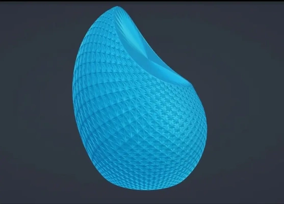 ghiaccio vaso 3d by mels3d on grazie cristallo 3d print model - Mito3D
