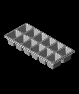 icecube traystl andrewzzz 3d print model - Mito3D