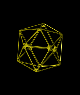 icosaèdrestp 3d modèle pxor 3d print model - Mito3D
