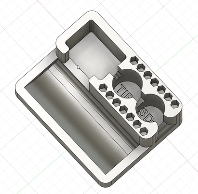 se tu elettrico cacciavite titolare supporto 3d by palafox on grazie 3d print model - Mito3D