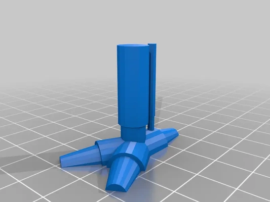 improved robot chicken foot leg parametric configurable - 3d by vendicar1 on thangs 3d print model - Mito3D