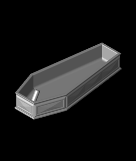 incense coffin lupofranzcrap Home & Garden 3d print model - Mito3D