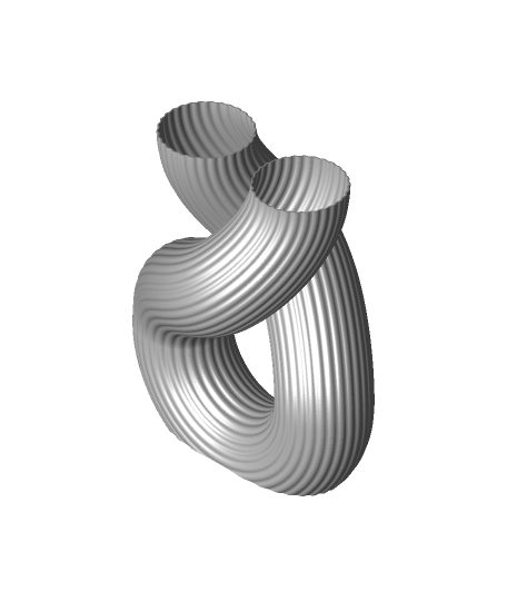 infini vase cm conception 3D print model - Mito3D