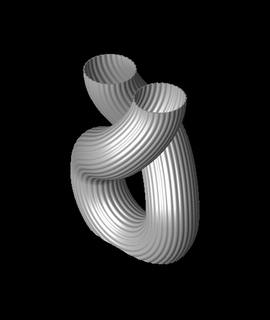 infinity vase cm design 3d print model - Mito3D