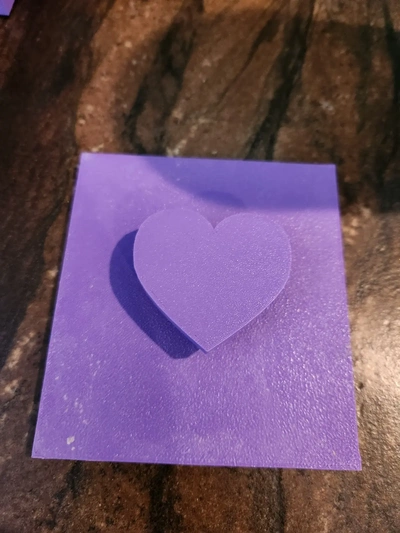 ink-pad holder heart cutouts - 3d by amazinpistolpete on thangs 3d print model - Mito3D
