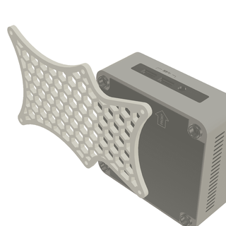 intel nuc vesa adapter - wmaker 3d print model - Mito3D