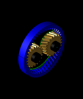internal helical gear pair design 3d model thangs 3d print model - Mito3D