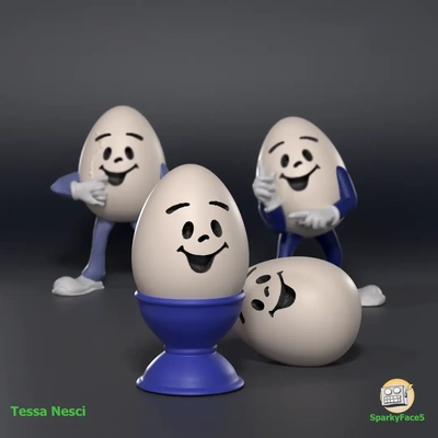 international egg of mystery - 3d by sparkyface5 on thangs 3d print model - Mito3D