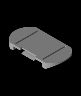 interfone v6 cavaleiro gancho 3d print model - Mito3D