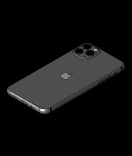 iphone 11 profesyonel max robinja 3d print model - Mito3D
