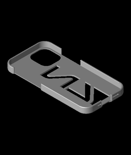 Iphone 12 caso bainha 3d modelo dnegline 3d print model - Mito3D