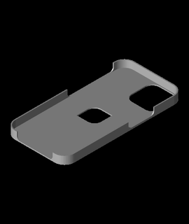 iphone 13mini durum kılıf kesmek elma 3d print model - Mito3D