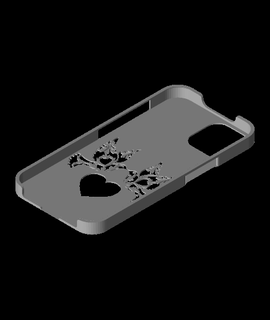 iphone 14 case lovebirds yurokos Devices 3d print model - Mito3D
