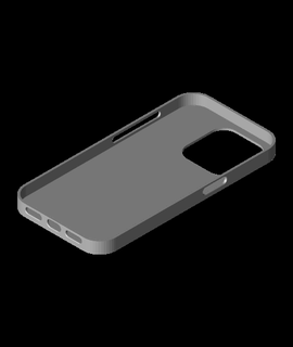 i phone 14 pro Astuccio guaina yurokos dispositivi 3d print model - Mito3D