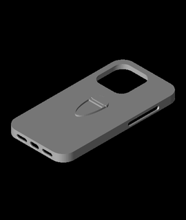 iphone 14 Pro estante soporte caso funda yurokos dispositivos 3d print model - Mito3D