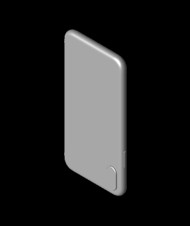 iphone plane case v1stl yass ostath Devices 3d print model - Mito3D