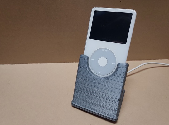 ipod classic 5th gen charging base - 3d by landrum engineering on thangs 3d print model - Mito3D
