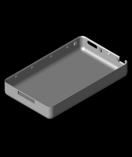 ipod değiştirme kabuk cross x7 3d print model - Mito3D