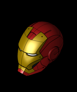 iron man helmetstep 3d model ledwards thangs 3d print model - Mito3D