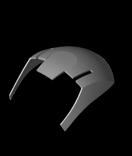 ferro homem capacete articulado vestível 3d modelo 3d print model - Mito3D