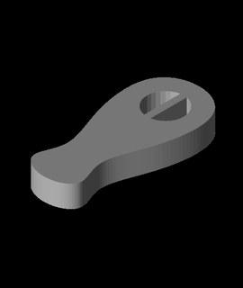 Eisen Helm artikuliert tragbar di 3d Modell danke 3d print model - Mito3D