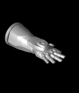 Demir adam sonsuzluk eldiven 3d model haktanyagmur teşekkürler 3d print model - Mito3D