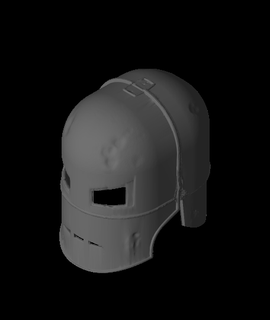 ferro homem mk 1 capacete resistiu 3d modelo reprops03 3d print model - Mito3D